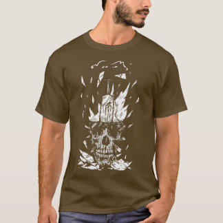 Broken Bulb Skull T-Shirt