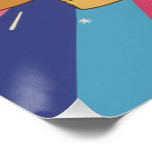 Broken But Educated Motivational Art Poster (Ecke)