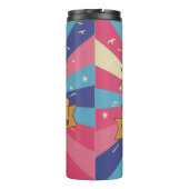 Broken But Educated Motivational Art Thermosbecher (Rückseite)