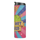 Broken But Educated Motivational Art Thermosbecher (Nach rechts gedreht)