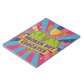 Broken But Educated Motivational Quote  Notizblock (Linke Seite)