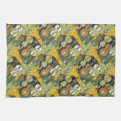 Broken Cello Pattern Geschirrtuch (Horizontal)