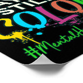 Broken Crayons Mental Health Awareness Support G Poster (Ecke)