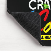 Broken Crayons noch Farbe psychische Gesundheit S Mousepad (Ecke)