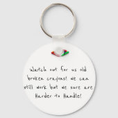 Broken Crayons Schlüsselanhänger (Vorderseite)