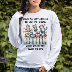 Broken Crayons Sweatshirt