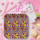 Broken Cube von Kenneth Yoncich Pappteller (Party)