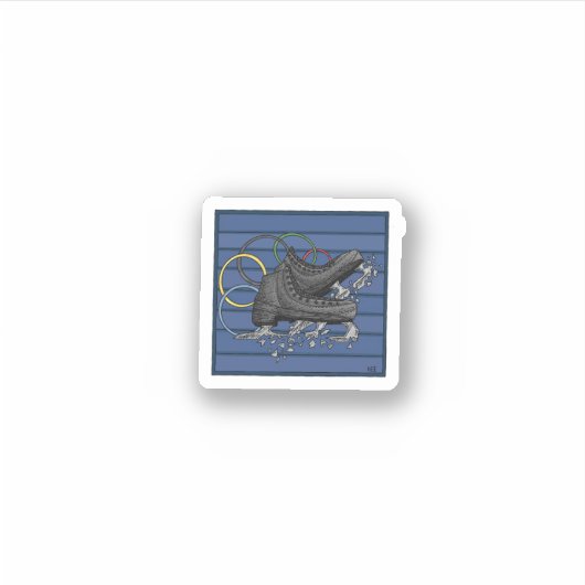 Broken Dreams Vinyl Sticker (Vorderseite)