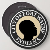 'Broken Family' Fort Wayne Button (Vorne & Hinten)