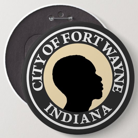 'Broken Family' Fort Wayne Button (Vorne & Hinten)