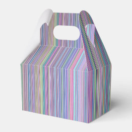 Broken Flachbildschirm TV Regenbogenstreifen Geschenkschachtel