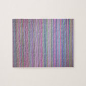 Broken Flachbildschirm TV Regenbogenstreifen Puzzle (Horizontal)