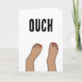 Broken Foot Karte (Vorderseite)