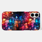 Broken Glass Art Phone Case (Rückseite (Horizontal))