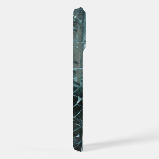 Broken Glass iphone 15 pro max Gehäuse iPhone Hülle (Rechte Seite)