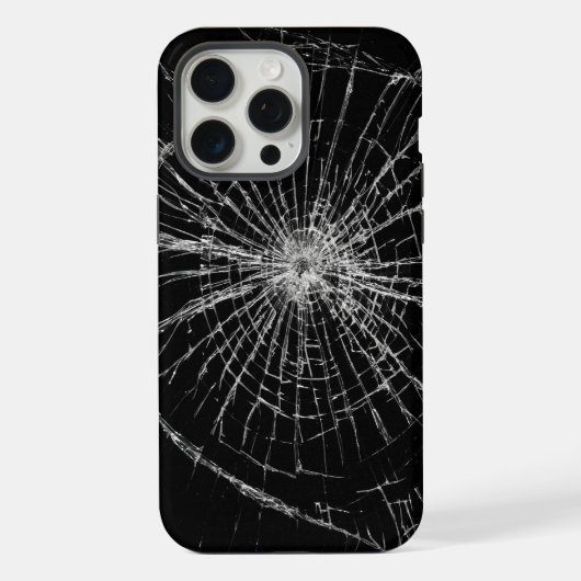 Broken Glass iPhone Hülle (Rückseite)