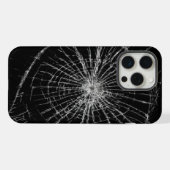 Broken Glass iPhone Hülle (Rückseite (Horizontal))