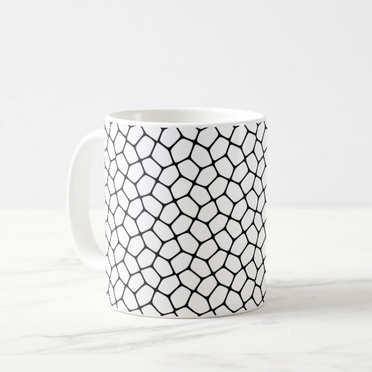 Broken Glass Kaffeetasse (Vorderseite Links)