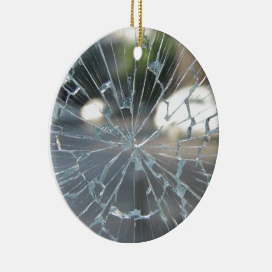 Broken Glass Keramikornament (Rechts)