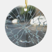 Broken Glass Keramikornament (Vorne)