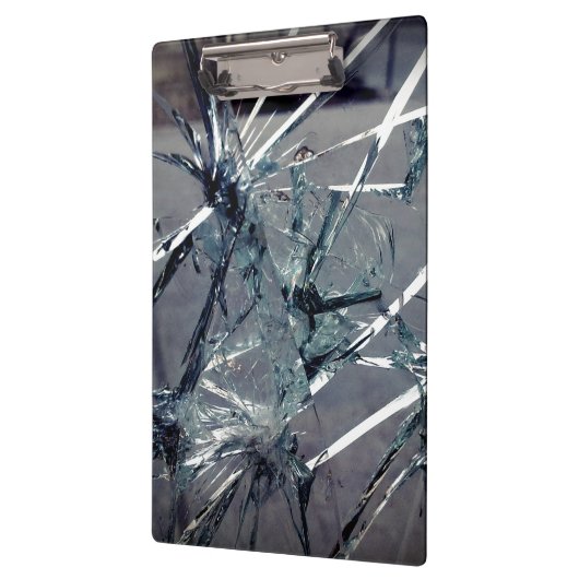 Broken Glass Klemmbrett (Links)
