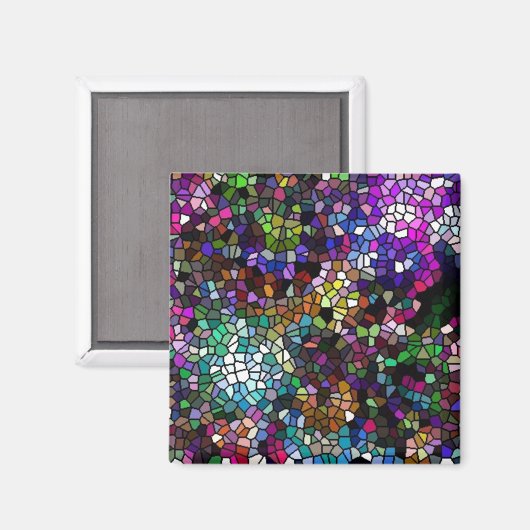 Broken Glass Magnet (Vorderseite/Rückseite)