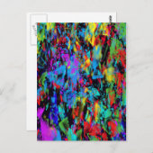 Broken Glass Postkarte (Vorne/Hinten)