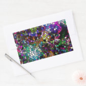 Broken Glass Rechteckiger Aufkleber (Umschlag)