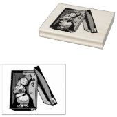 Broken Gnome Gummistempel (Stempel)
