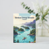 Broken Group Islands Kanada Postkarte (Stehend Vorderseite)