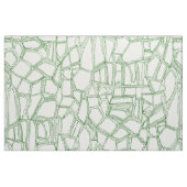 BROKEN grün von weiß Stoff (Fat Quarter (45,7 x 55,9 cm))