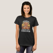 Broken Hand gebrochen Arm gebrochene Knochen gebro T-Shirt (Vorne ganz)
