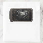 Broken Handy Rechteckiger Aufkleber (Tasche)