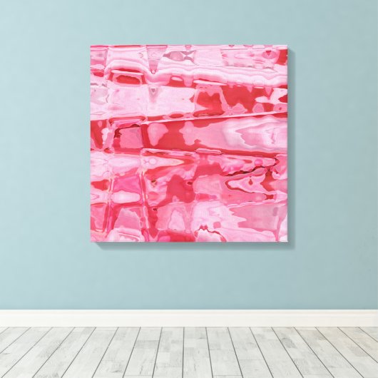 Broken Heart Abstrakt Leinwanddruck (Insitu (Holzboden))