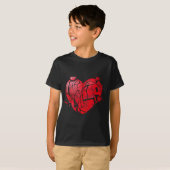 Broken Heart Anti Valentines Day T-Shirt (Vorne ganz)