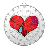 Broken Heart Dartboard Dartscheibe (vorne)