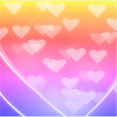 Broken Heart Digital Design Aufkleber (Vorderseite)