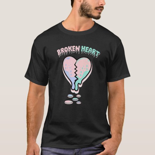 Broken Heart Dripping Easter 5s Matching T-Shirt (Vorderseite)