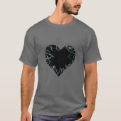 Broken Heart Glass Shatter T-Shirt (Vorderseite)