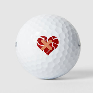 Broken Heart Golfball