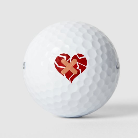 Broken Heart Golfball (Vorderseite)