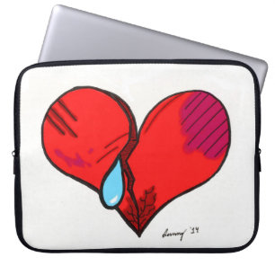 Broken Heart Laptop Sleeve