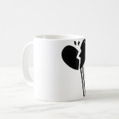 Broken Heart Lollipop Candy Kaffeetasse