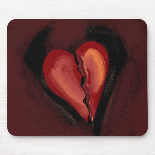 Broken Heart Mousepad (Vorne)