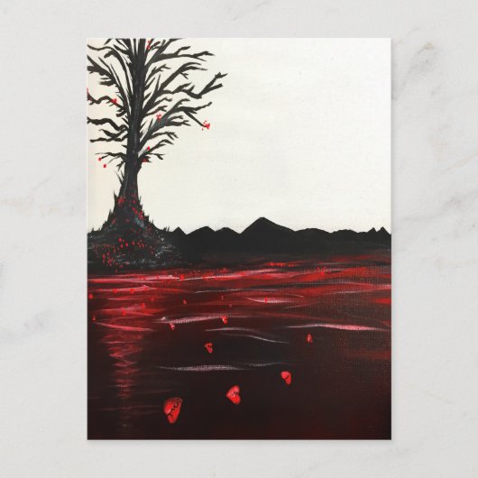 Broken Heart Postkarte (Vorderseite)