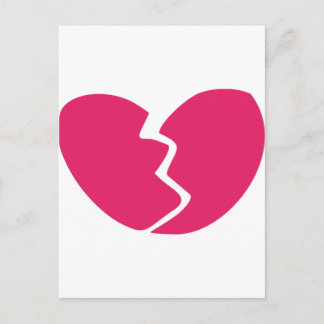 Broken Heart Postkarte