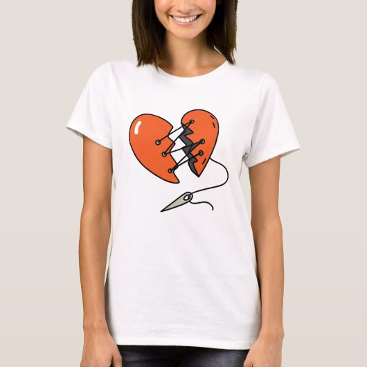 Broken Heart Red T-Shirt (Vorderseite)