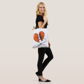 Broken Heart Red Tasche (Am Model)