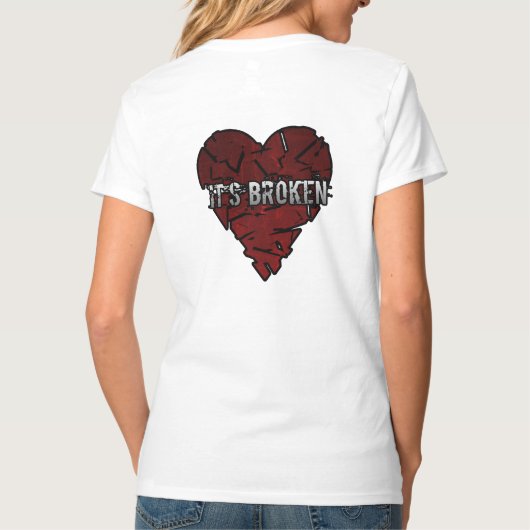 Broken Heart Shirt (Rückseite)