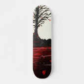 Broken Heart Skateboard (Vorne)